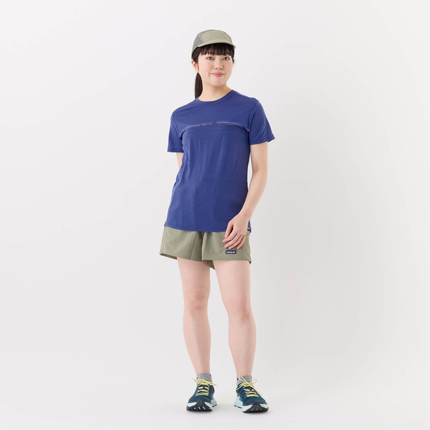 patagonia（パタゴニア）/キャプリーンクールメリノグラフィックシャツ/WOMENS
