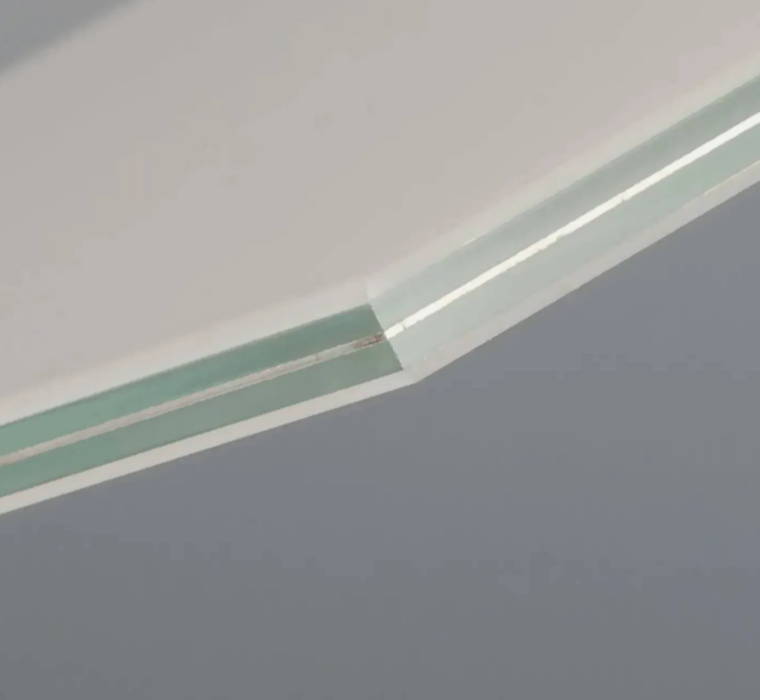 Ein Beispiel einer VSG-Glasplatte nach Maß
