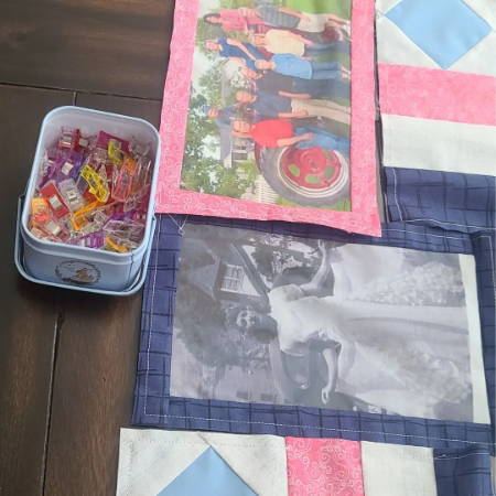 10” Photo Quilt Block