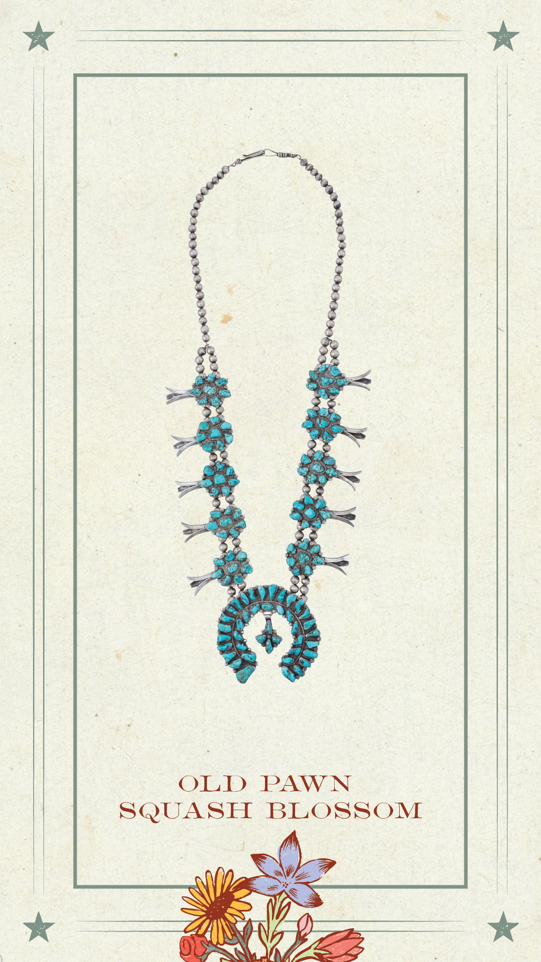 Mother's Day Gift Guide, Old Pawn Squash Blossom