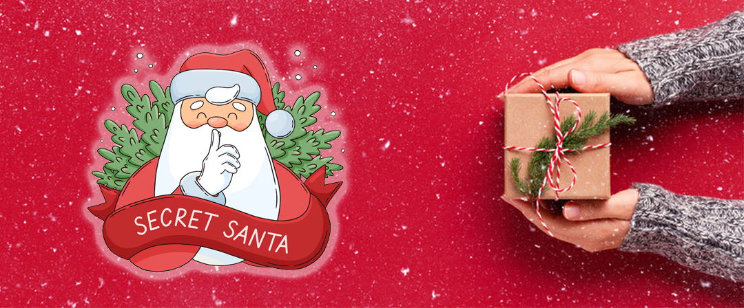A Secret Santa Logo