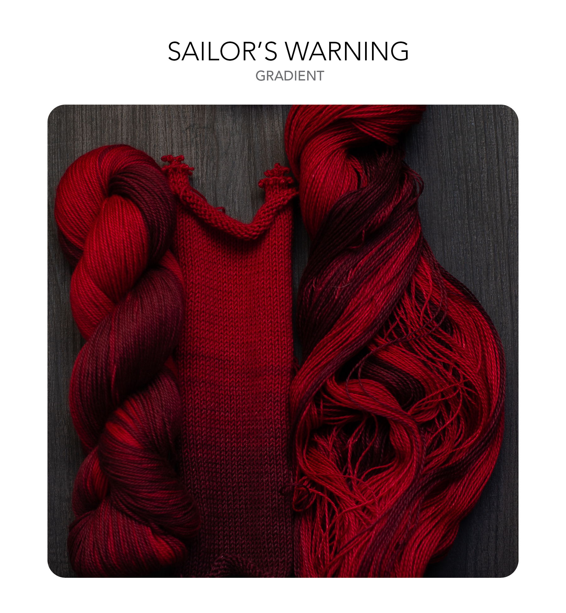 Sailor's Warning Yarn