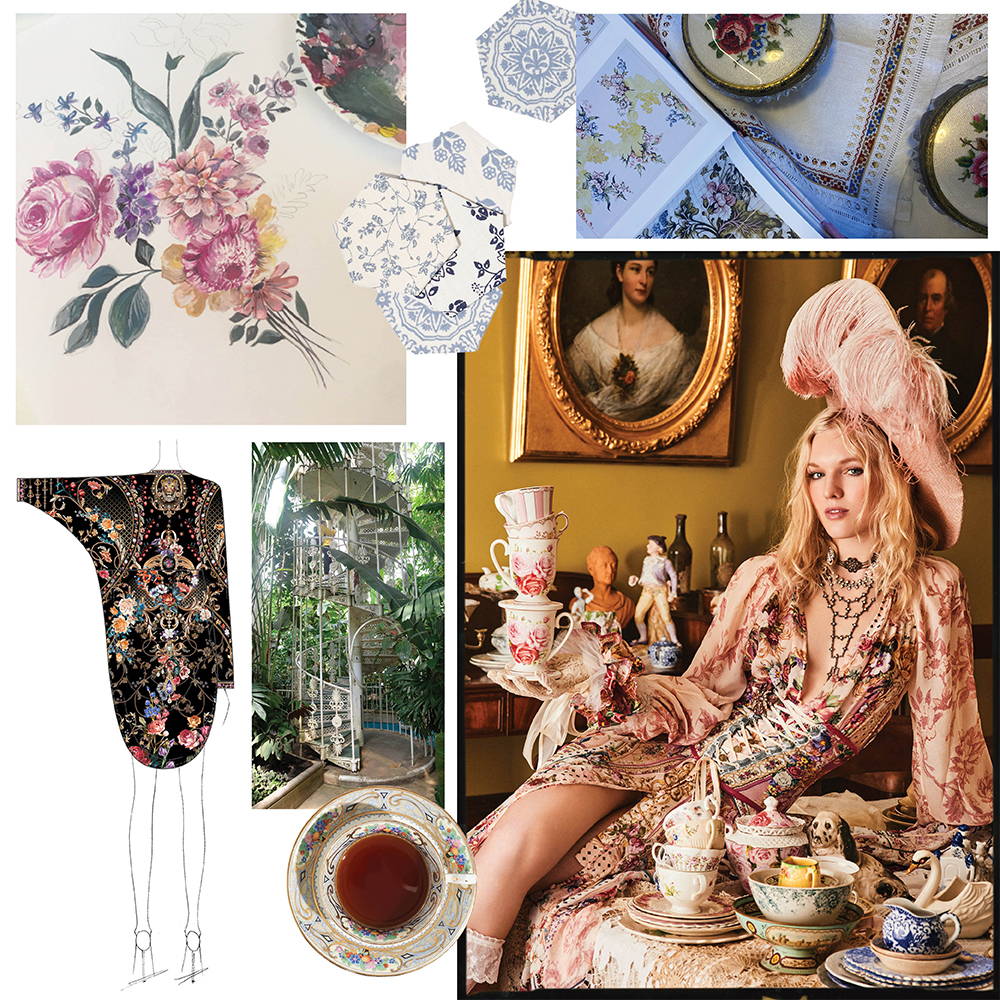 CAMILLA Mad Manor Inspiration | England Inspiration, pink florals, high tea