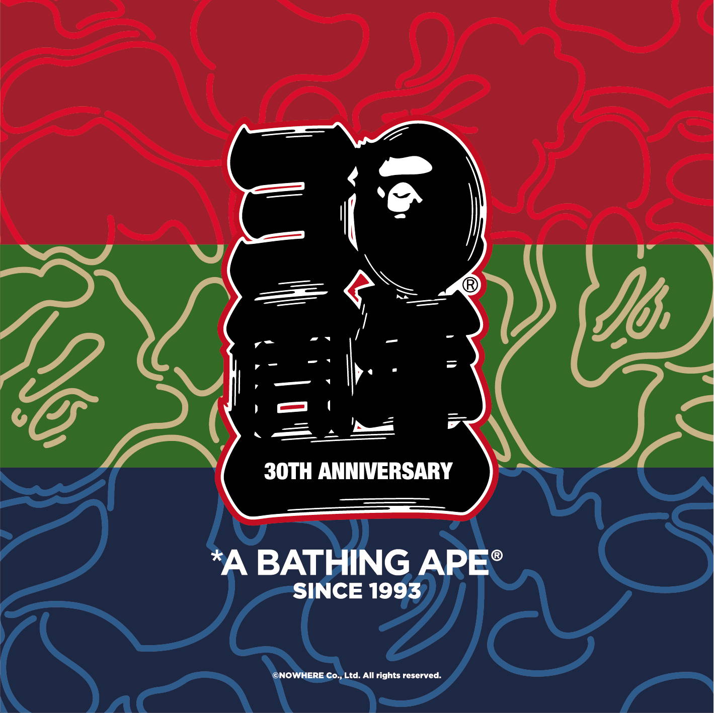 a bathing ape®︎ 30周年　モニュメント