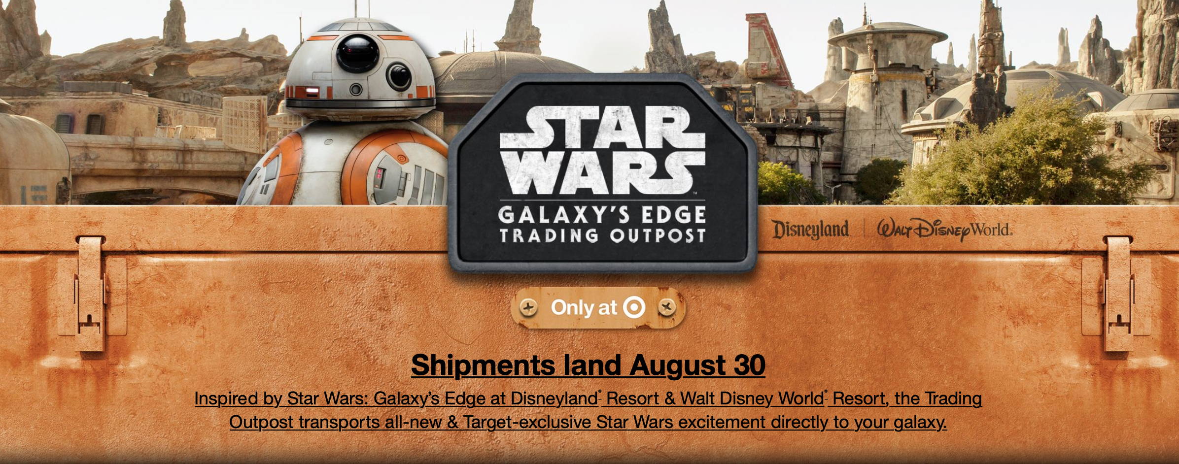 Choose Your Astromech Droid & BB Units Star Wars Galaxy's Edge Trading Outpost 