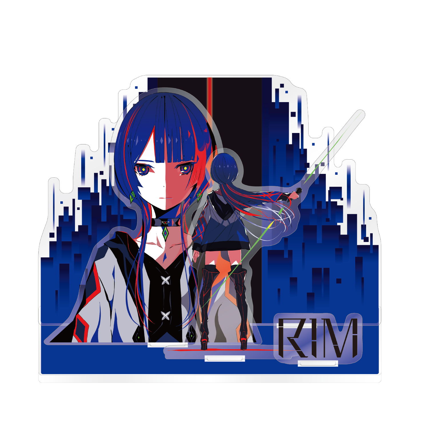 キービジュアルアクリルジオラマ