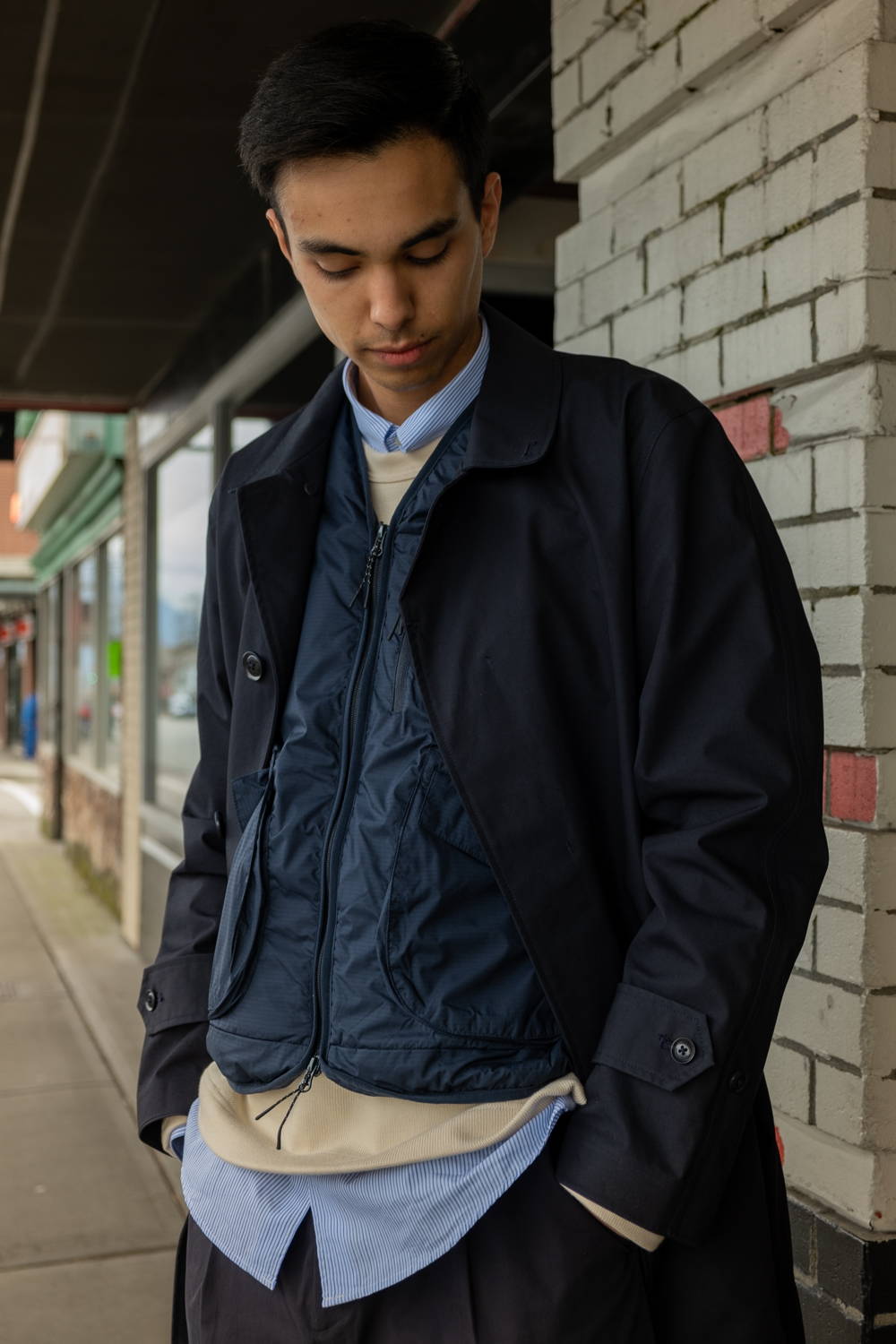 In Focus: Nanamica GORE-TEX Soutien Collar Coat - Wallace Mercantile Shop