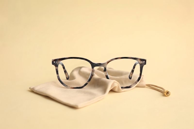 Faith Ivory acetate eyeglasses