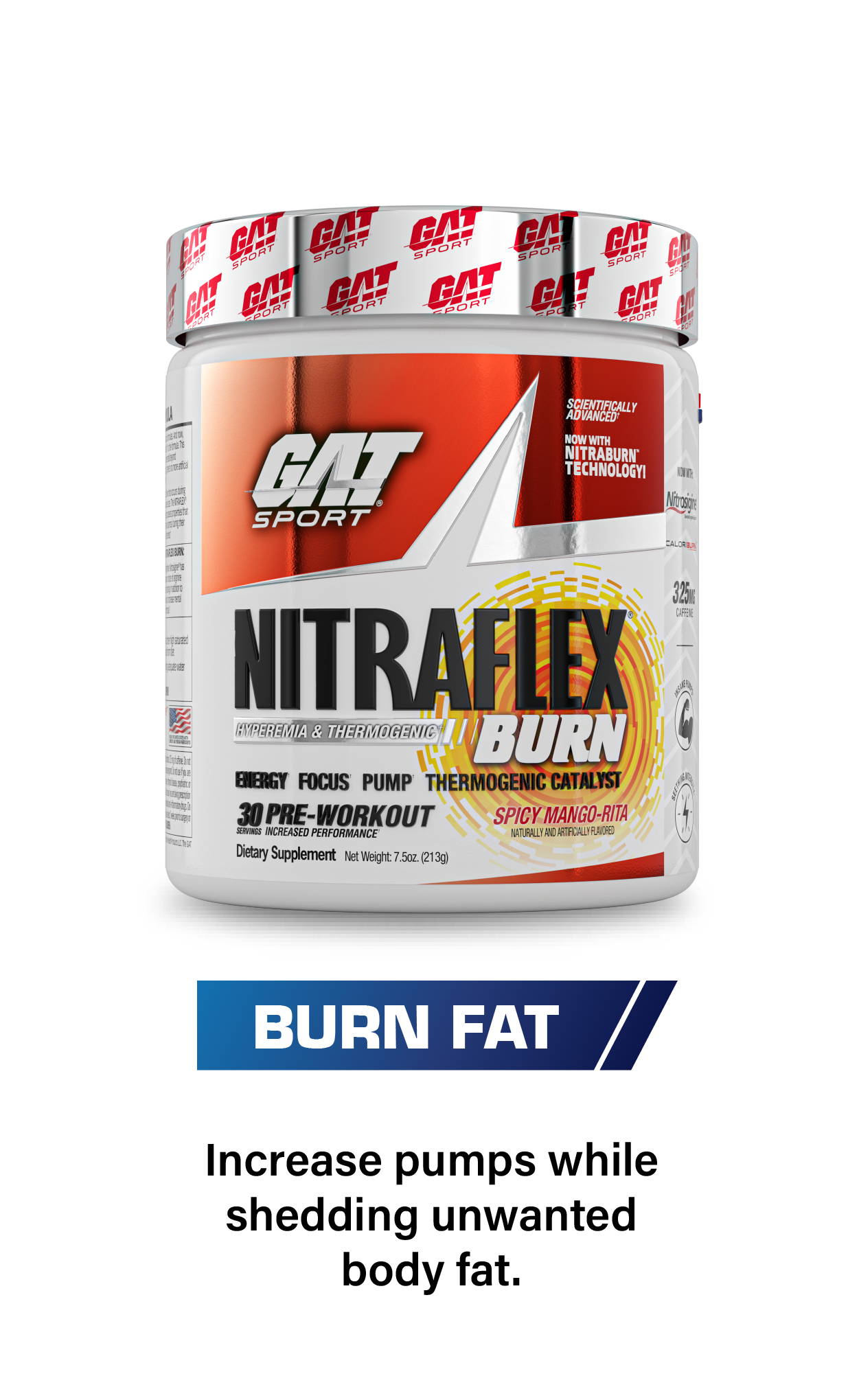 GAT Sport Nitraflex Burn - Burn fat