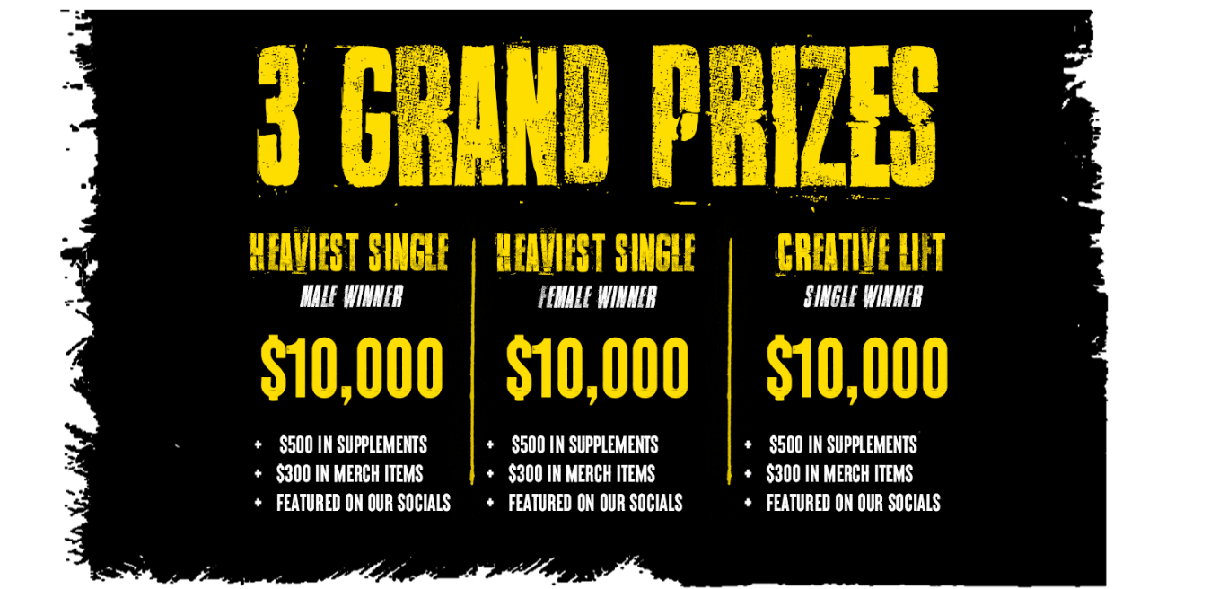 3 Grand Prizes