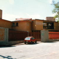 House of Friendship in black work