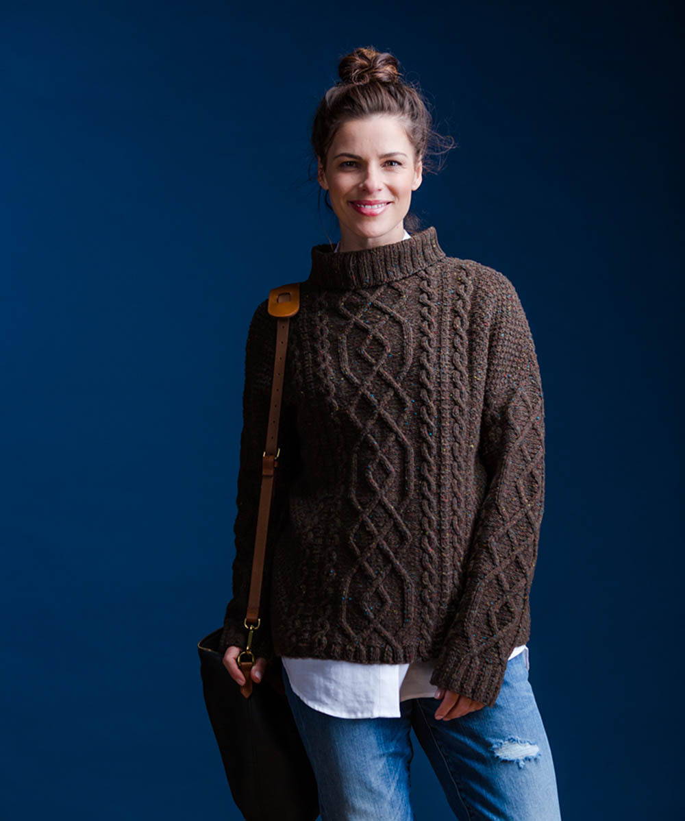 Vika Pullover Sweater - Knitting Pattern by Brooklyn Tweed