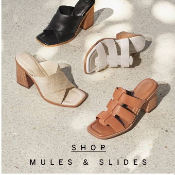 Shop Mules & Slides