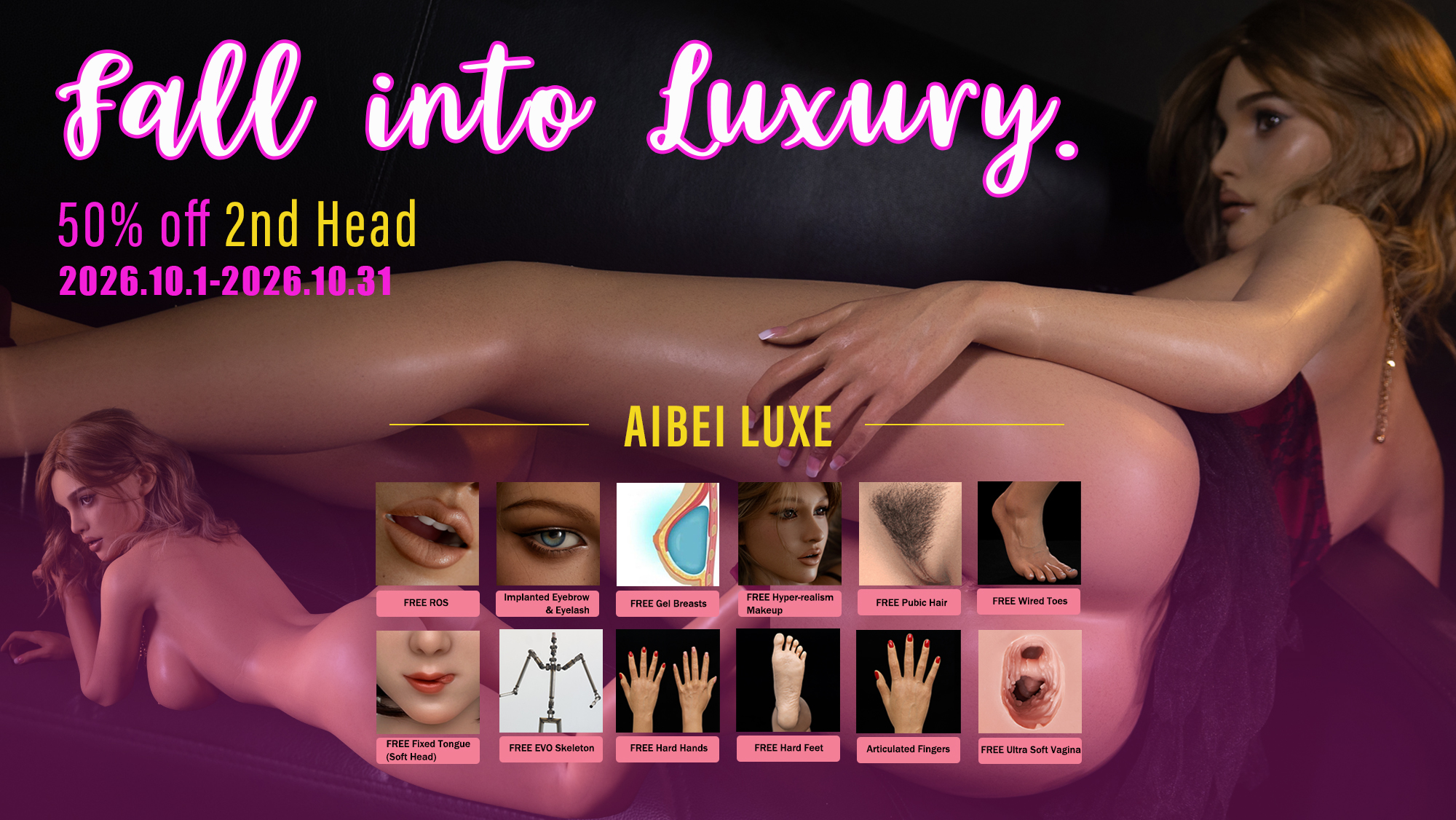 AIBEI SRSD October Promotional Banner