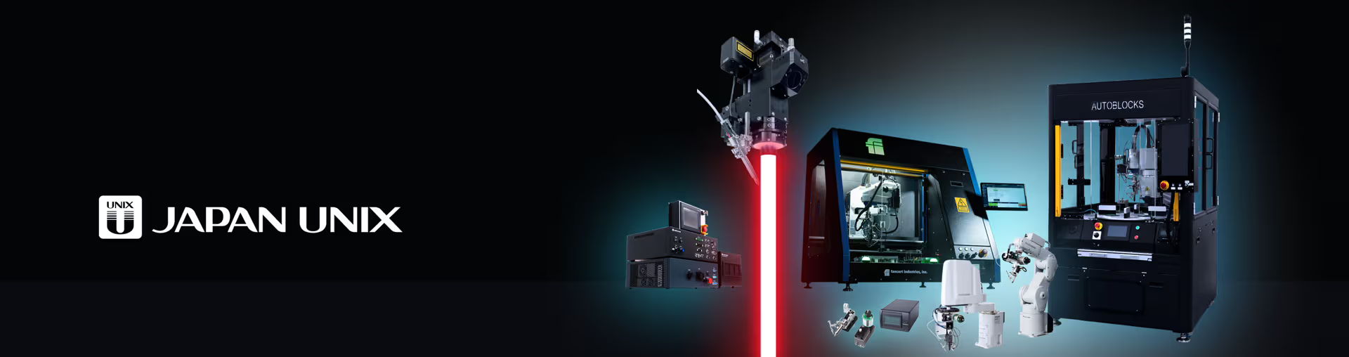 Japan Unix Robotic Soldering Automated by Fancort Industries - Banner