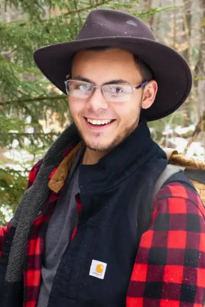 Garrett Kopp Expert Chaga Harvester and woodsman