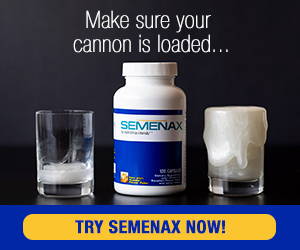 semenax seman volume enhancer advertisement