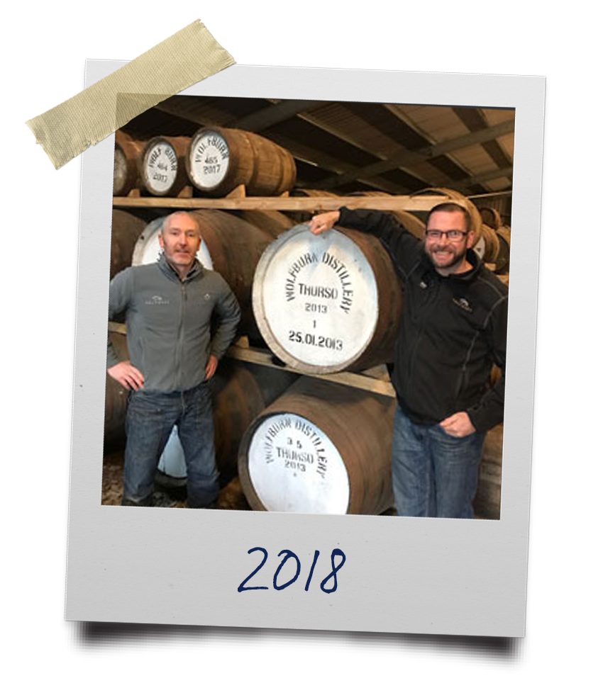 5 years since we filled our first cask