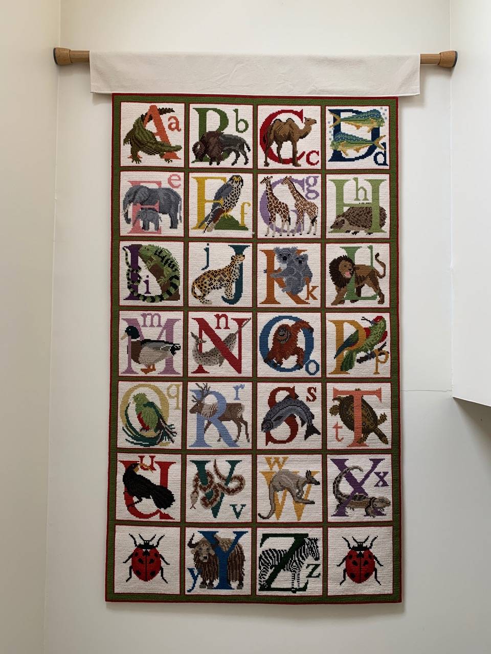 Alphabet Tapestry
