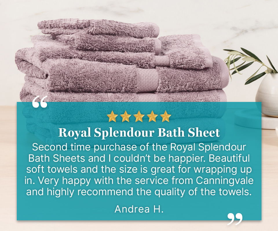 Royal Splendour Bath Sheet review