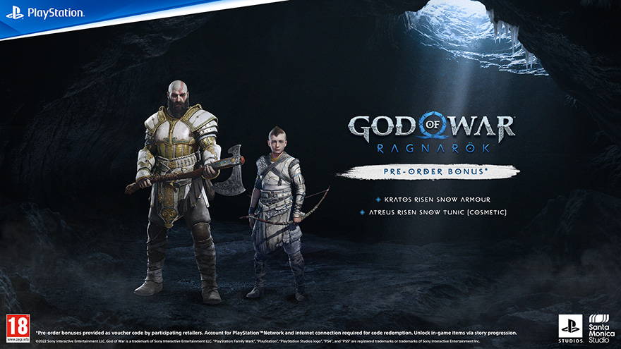 God of War Ragnarök PRE ORDER BONUS