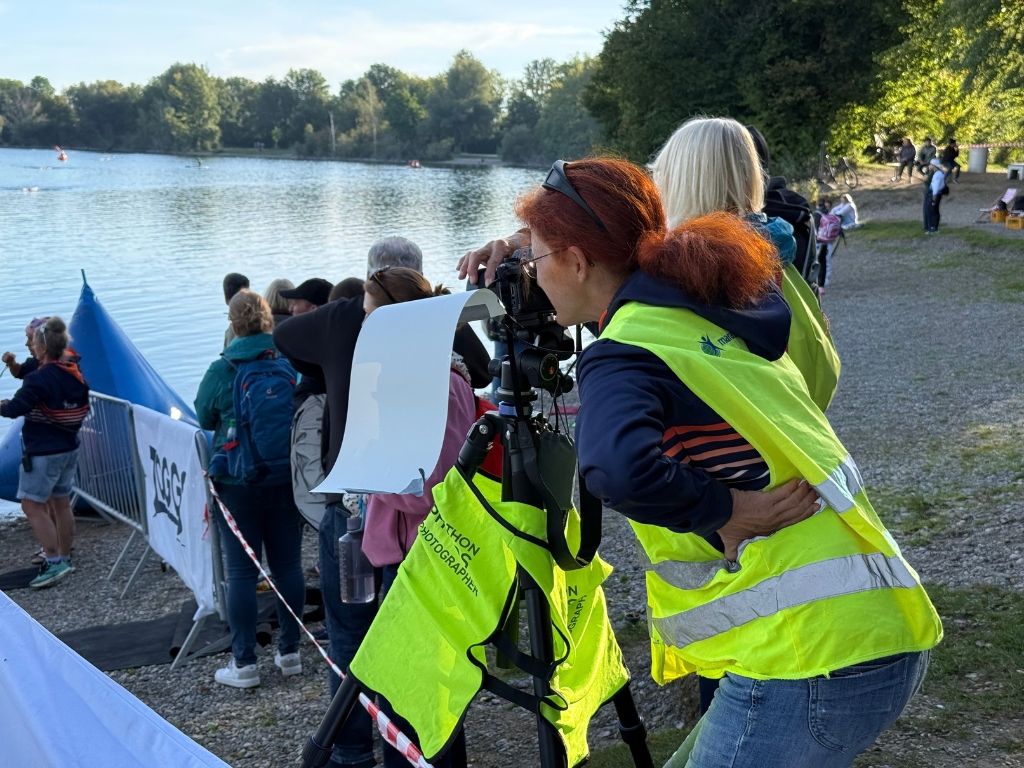 Fotografin beim triathlon.de CUP Königsbrunn 2026.