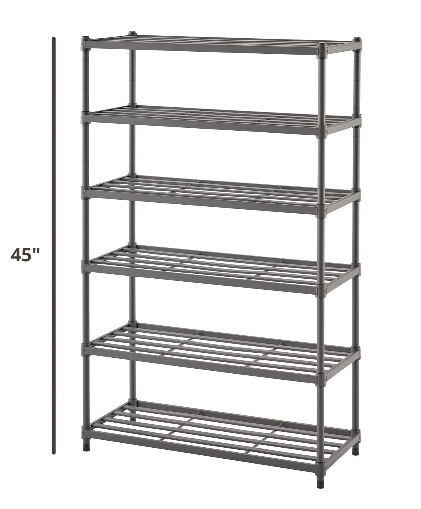 45 inches tall shoe rack