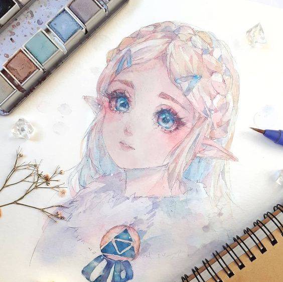 Create Your Own Watercolor Anime Illustrations With Kyu – Class101 Global