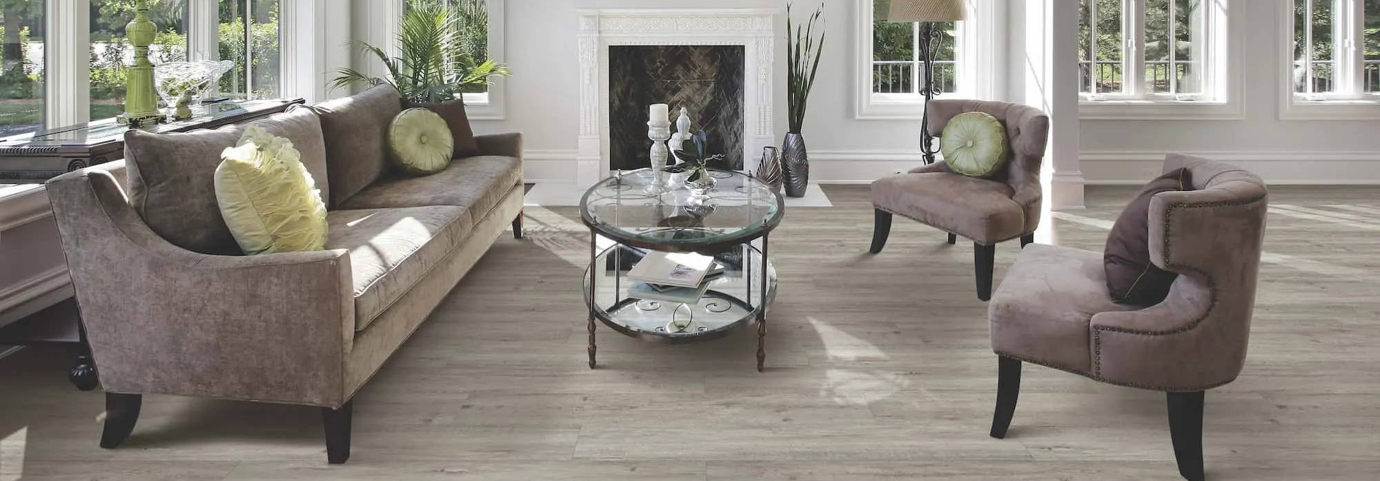 Luxury Vinyl Flooring at Kaoud Rugs in West Hartford and Manchester CT