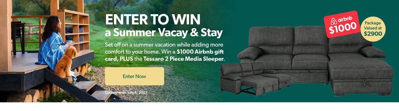 Enter to win a summer vacay & stay*