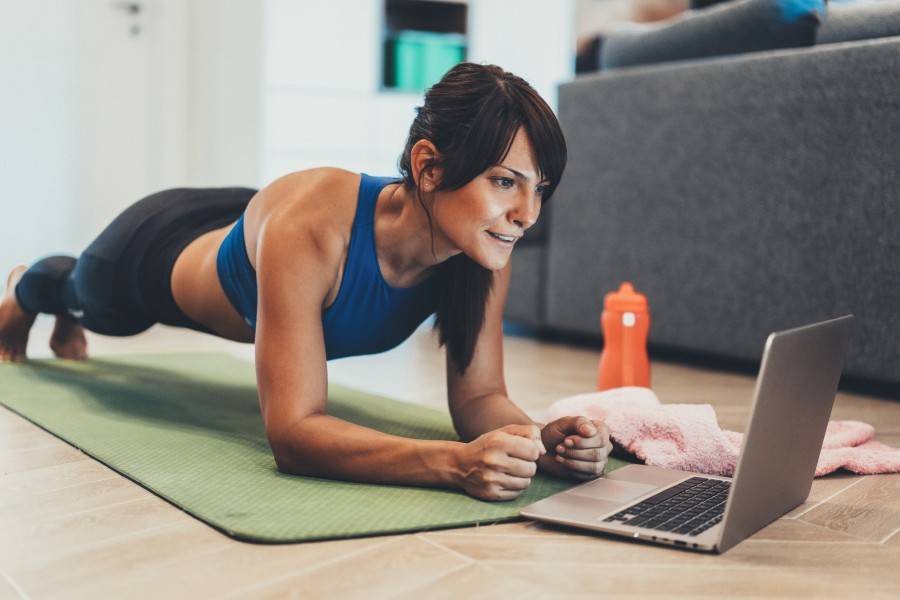 yoga at home