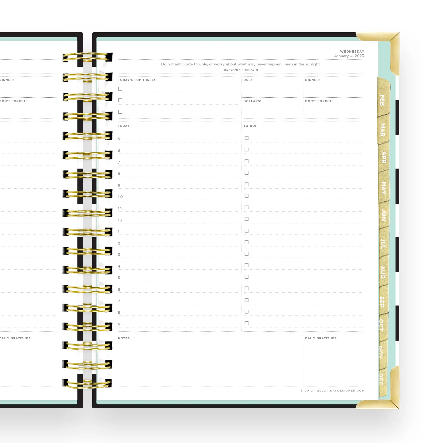 Q2 2024 Daily Planning Pages | A5 Planner | Day Designer