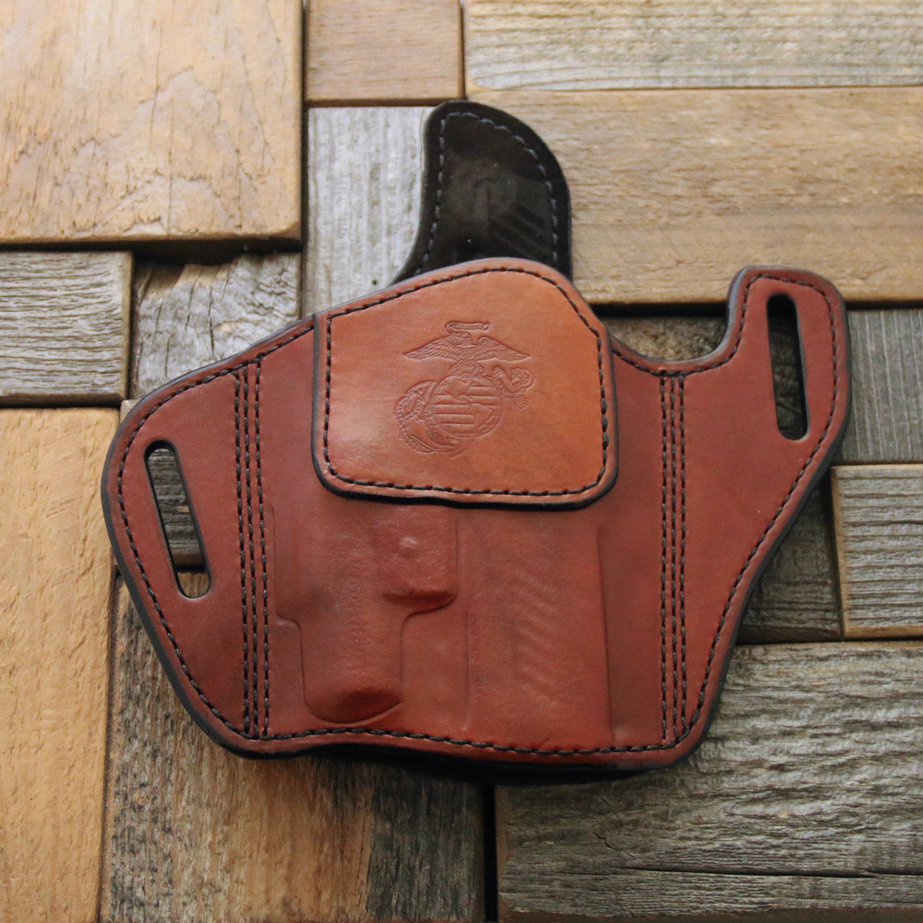 Leather holster for