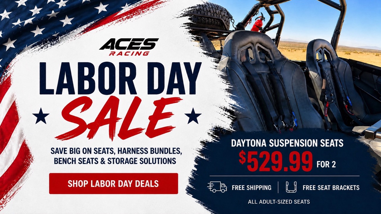 Labor Day sale on various off-road products and accessories.