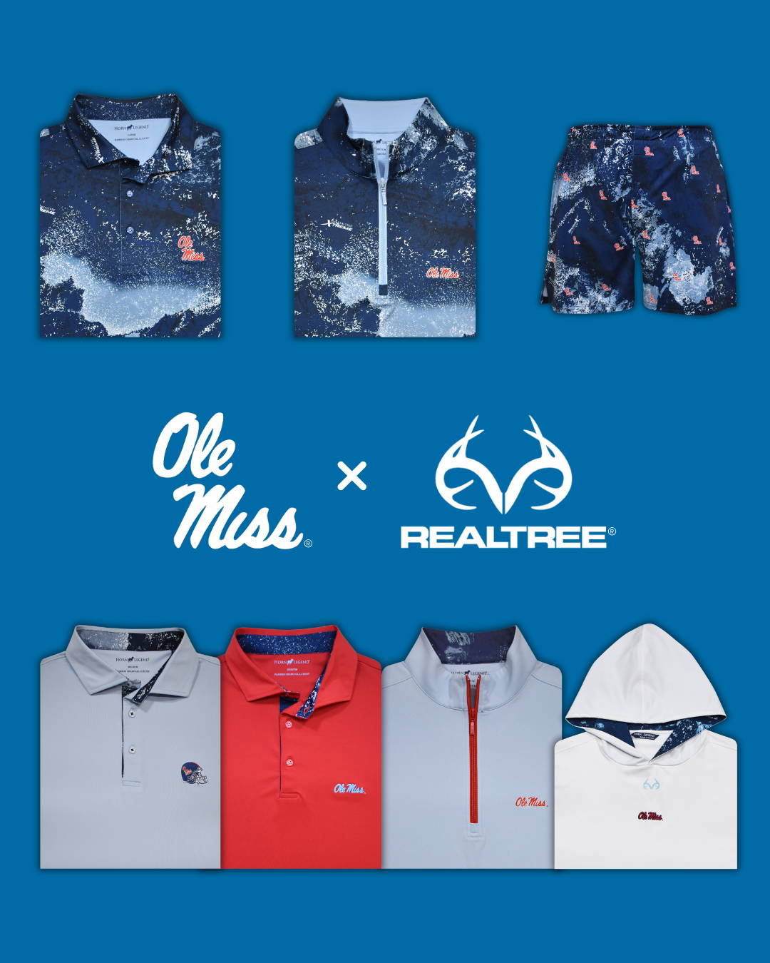 Ole Miss X Realtree Galaxy Collection