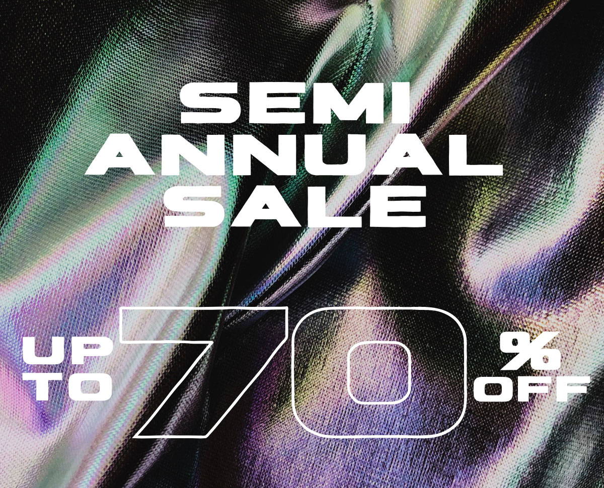 vente semestrielle jusqu'à 70 % de réduction