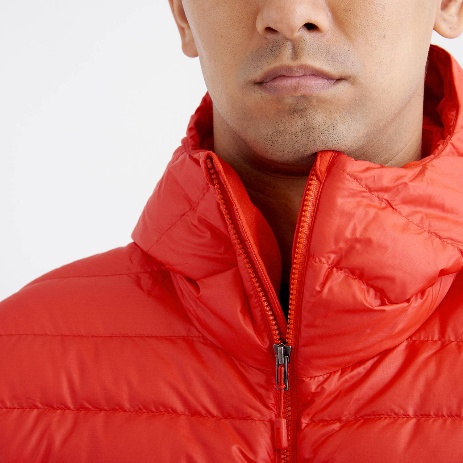patagonia（パタゴニア）/ダウンセーターフーディ/レッド/MENS