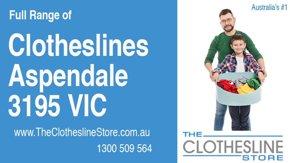 New Clotheslines in Aspendale Victoria 3195