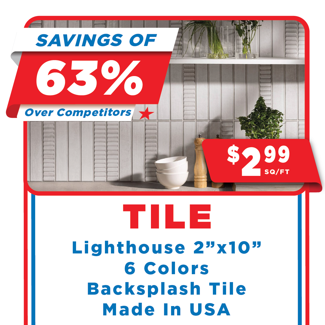 Lighthouse Tile - Memorial Day