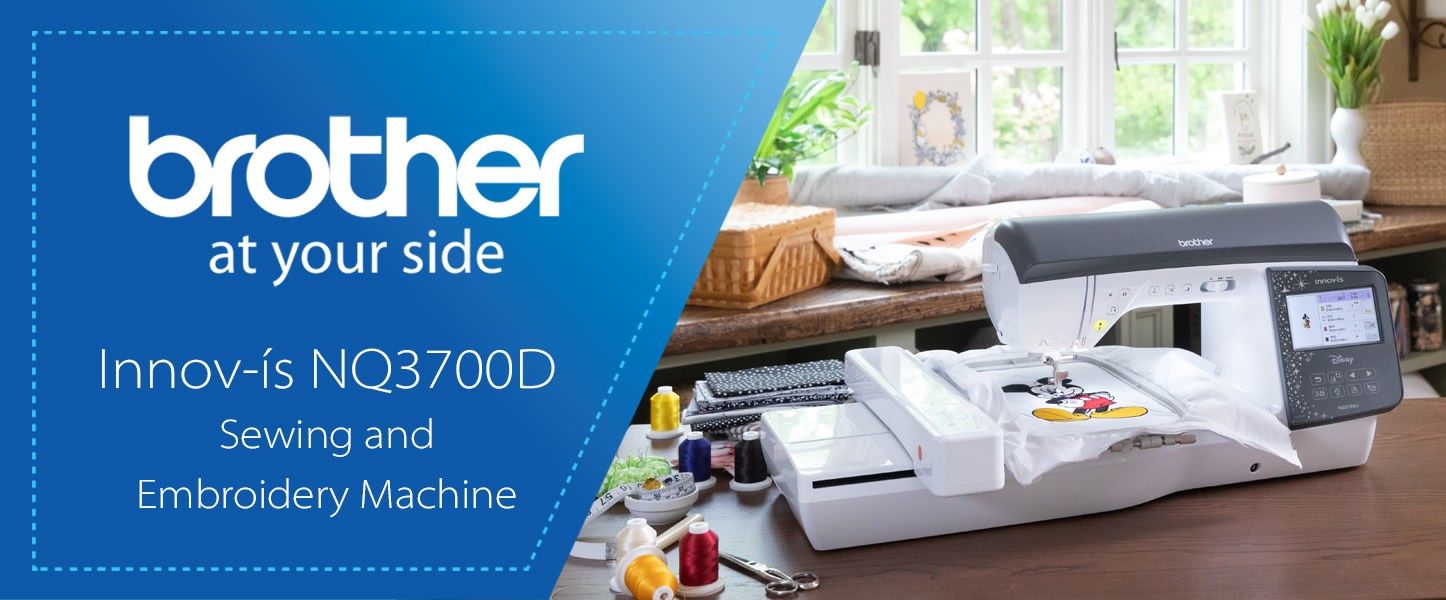 Brother NQ3700D Sewing and Embroidery Machine