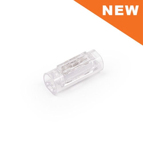 Clear electrical connector with a 