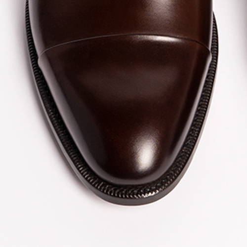 Carlos Santos 9899 Handgrade Oxford In Dark Oak Calf | The Carlos Santos 9899 Handgrade Oxford In Dark Oak Calf | The
