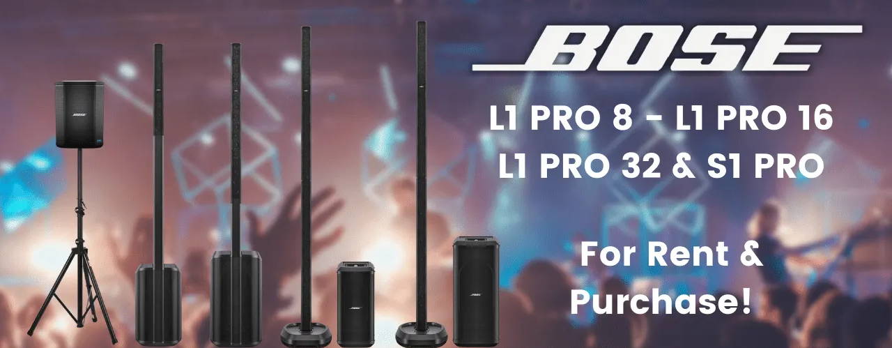 Bose L1 Pro Pa Speakers EMI Audio 