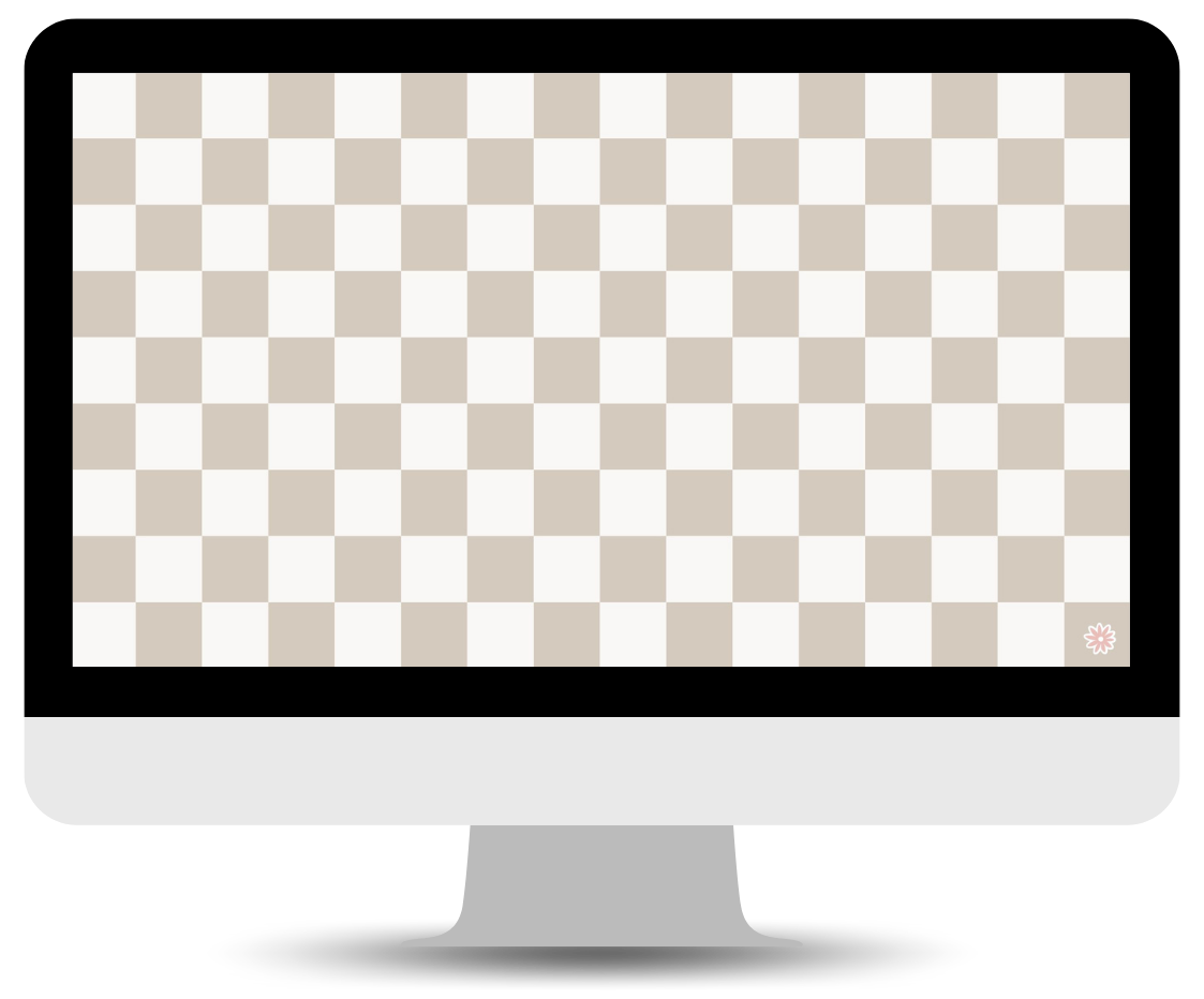 checkered cafe desktop wallpaper