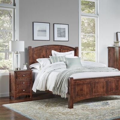Amish Tables Brown Maple wood Guide Bedroom Furniture