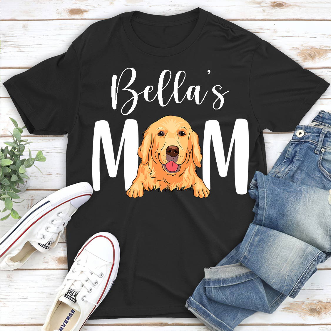 personalized dog mom shirt