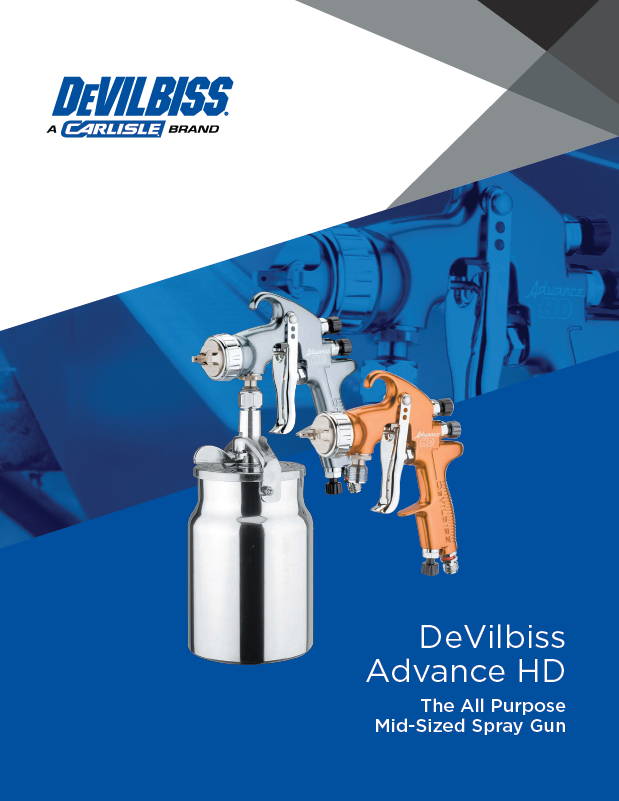 Devilbiss Advance HD Spraygun Brochure
