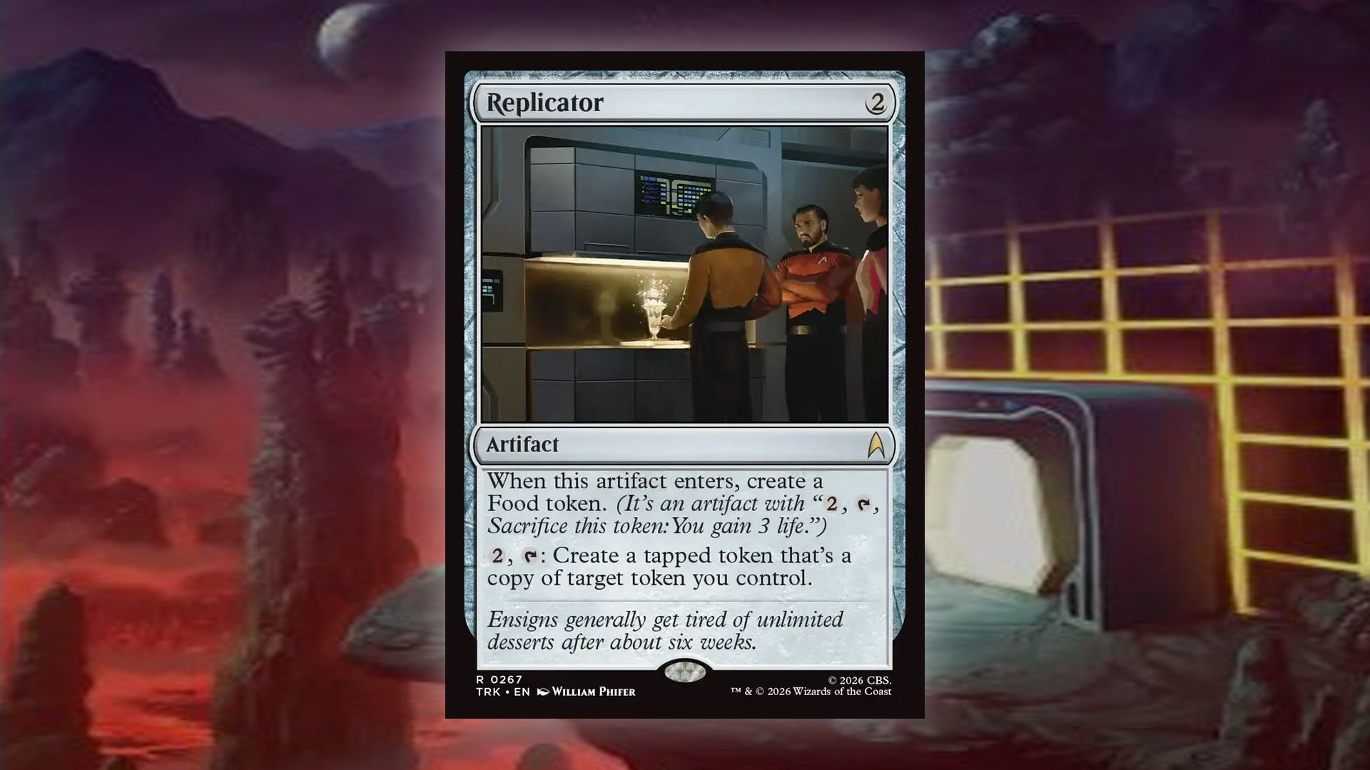 The MTG Star Trek crossover card Replicator.