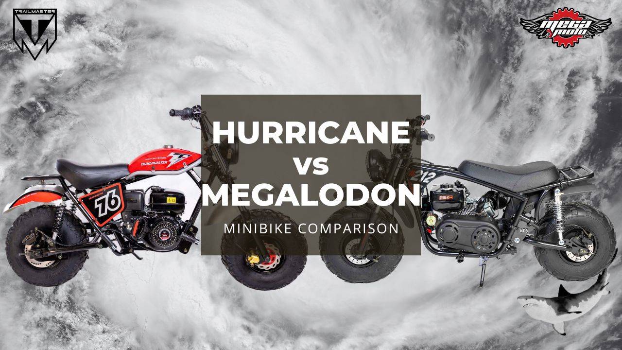 Let's dive into comparing the trailmaster hurricane 200x and the megalodon mega moto 212 minibike kit from gopowersports