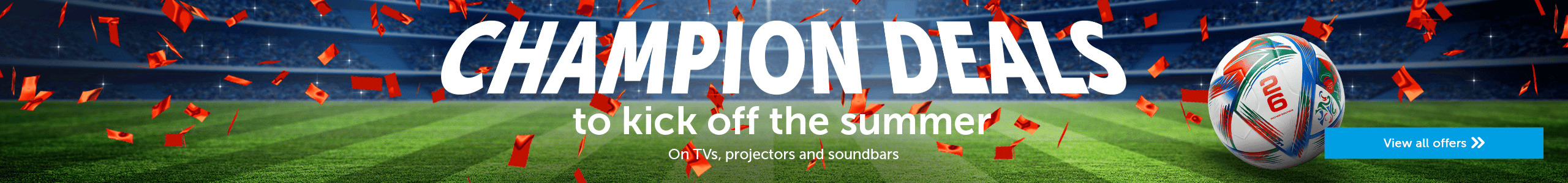 Champion deals to kick off the summer